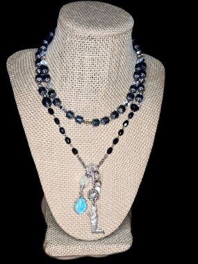 Vintage-Inspired Double Strand Necklace